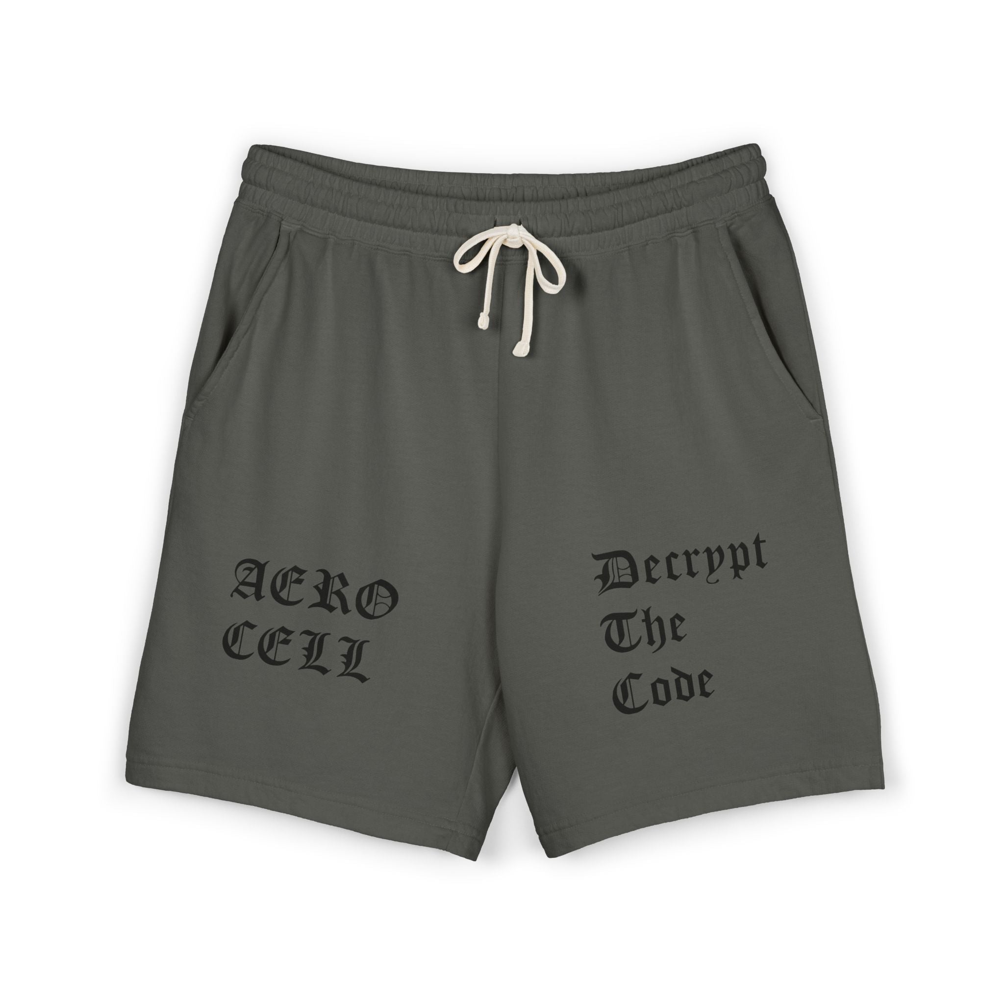 AERO CELL Garment-Dyed Fleece Sweat Shorts