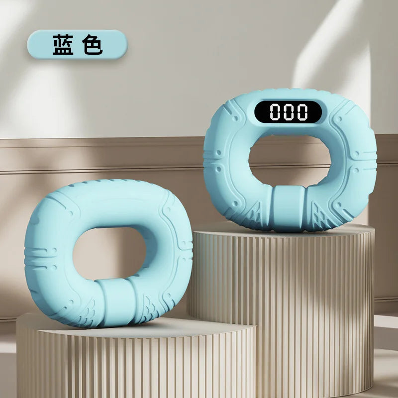 Smart Silicone Grip Exercises Finger Strength Connect Bluetooth Counting Flip Video Grip Ring