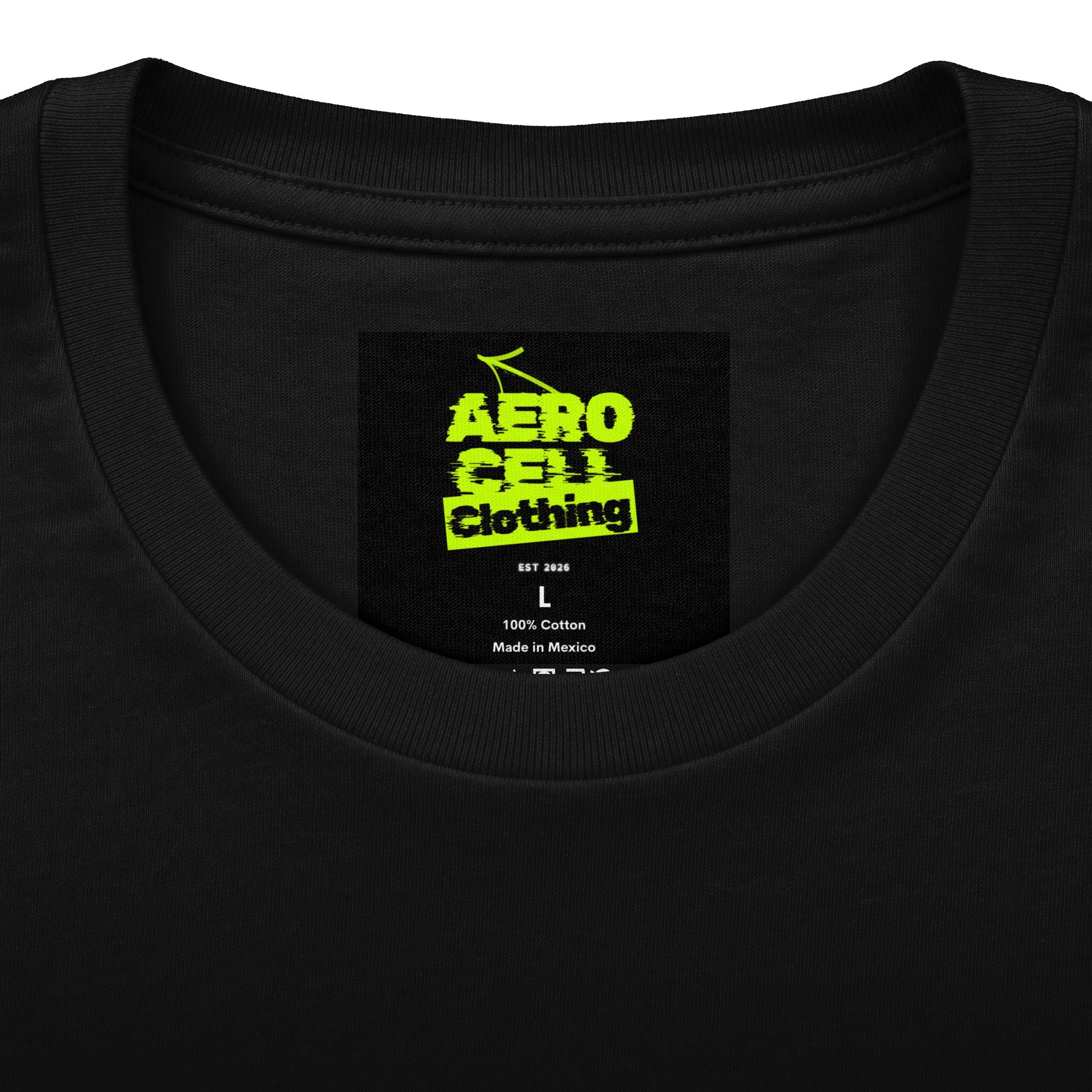 AERO CELL Unisex Cotton Crew Tee