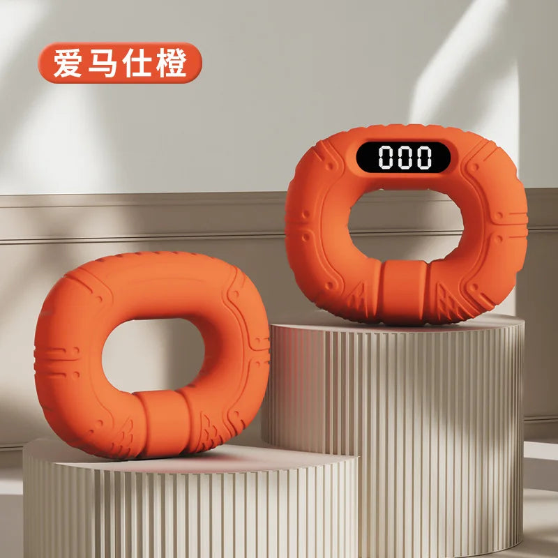 Smart Silicone Grip Exercises Finger Strength Connect Bluetooth Counting Flip Video Grip Ring