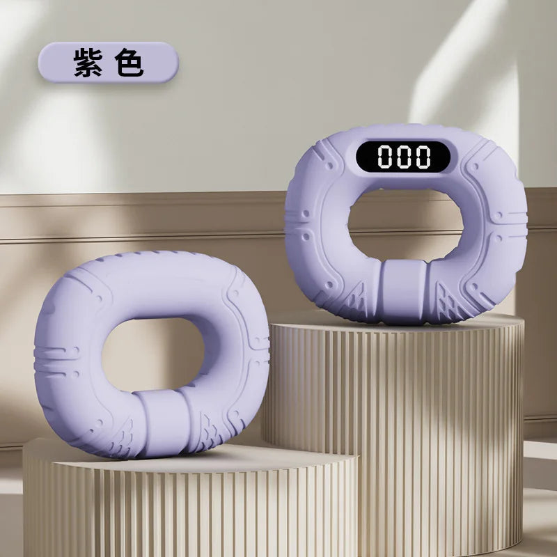 Smart Silicone Grip Exercises Finger Strength Connect Bluetooth Counting Flip Video Grip Ring